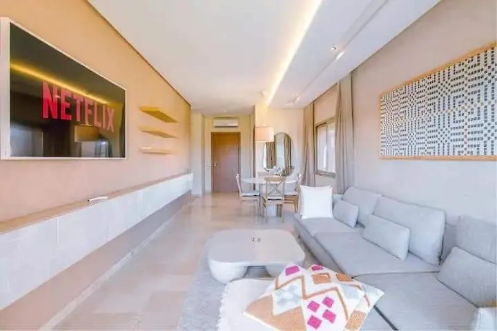 Appartement De Luxe Golf City Kech Marrakesh Apartment